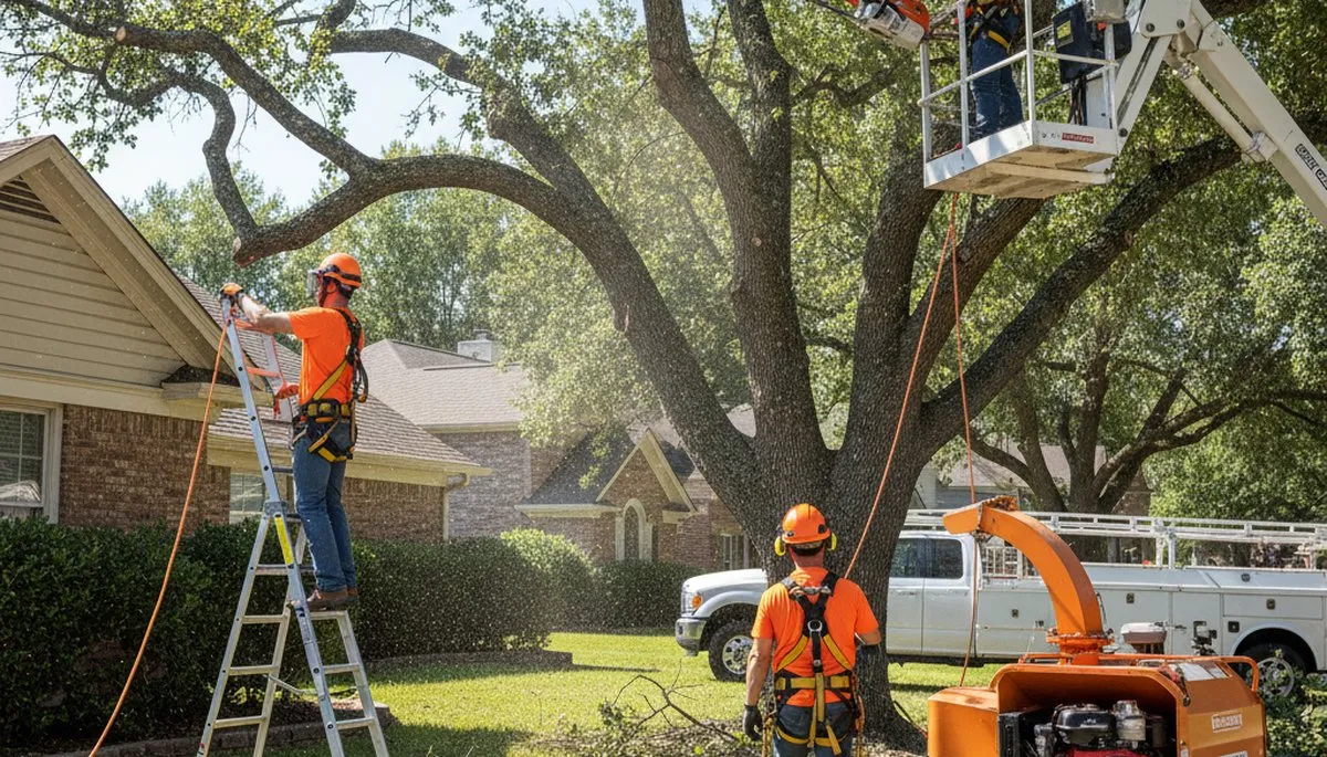 Allentown, PA tree trimming crew pruning trees for healthier, safer landscapes
