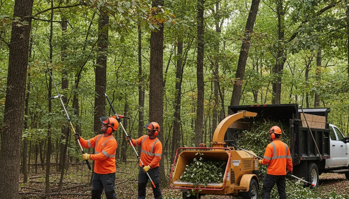 Allentown, PA woodlot management by Arbor Tree Care improving wooded land safety and health