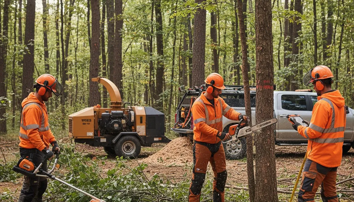 Woodlot management service in Allentown, PA for healthier, safer wooded land maintenance